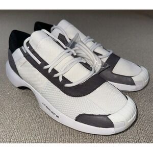 Adidas Crazy 1 A/D Mens Size 11.5 White Gray Black Basketball Shoes Sneakers NEW